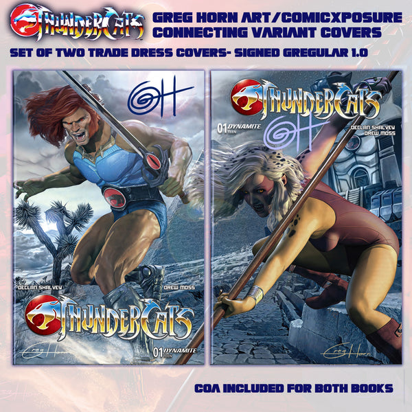 ThunderCats #1 TRADE DRESS Sets & Incentive Covers