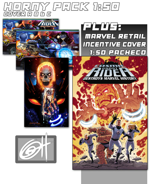 Cosmic Ghost Rider Destroys Marvel History # 1 A Greg Horn Art Store/Convention Exclusive CGC 9.8 Options