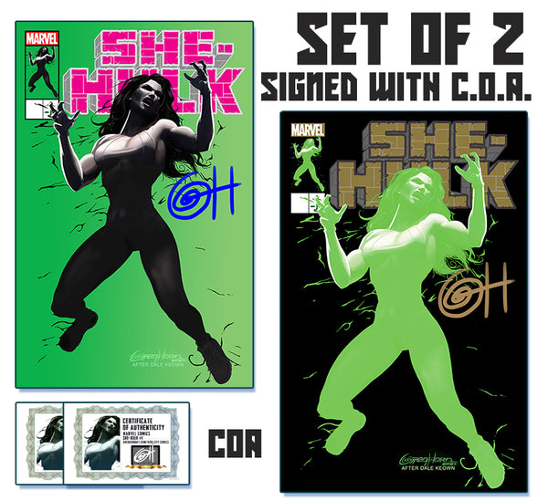 She-Hulk # 1 - A Bird City Comics/Greg Horn Art Exclusive - Raw Options