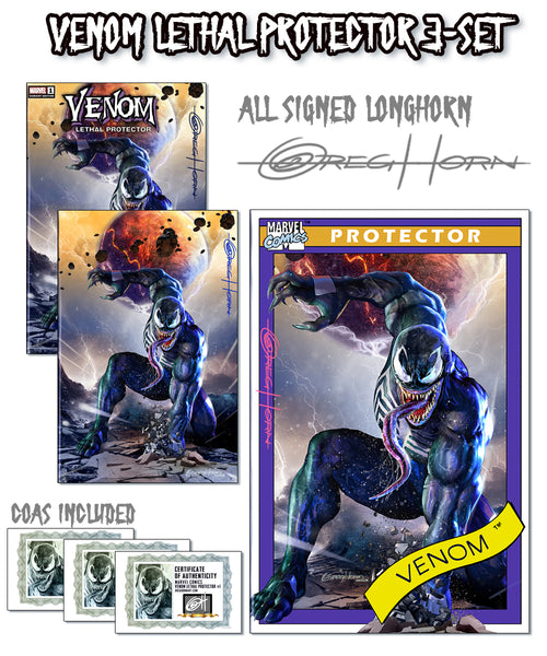 Venom Lethal Protector (Vol. 2)  # 1 - A Greg Horn Art MegaCon Exclusive - Raw Options