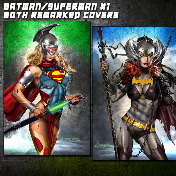 Batman/Superman # 1 - ComicXposure/Eastside Comics/Greg Horn Art Variant Comic Options