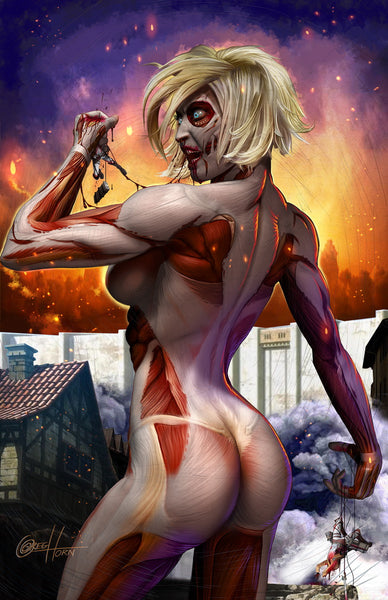 Attack on Titan - Annie - high quality 11 x 17 digital print
