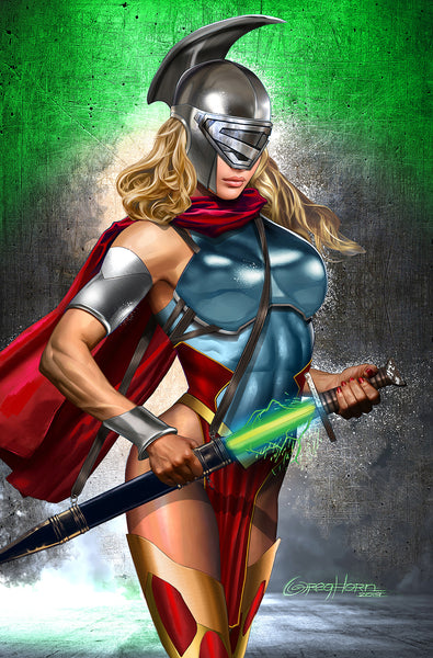Batman/Superman - Metal Supergirl - High Quality 11 x 17 – Greg