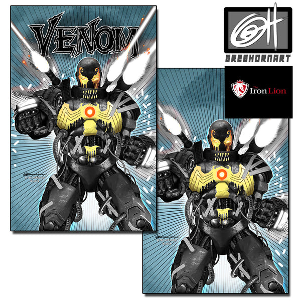 Venom # 25 A Greg Horn Art/Iron Lion Exclusive Variant