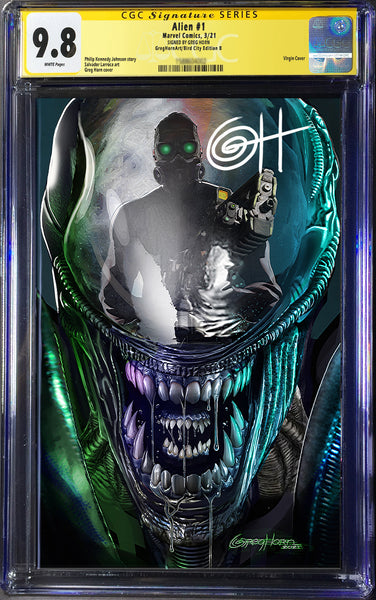 Alien # 1 - A Bird City Comics/Greg Horn Art Variant -CGC Signature Series Options