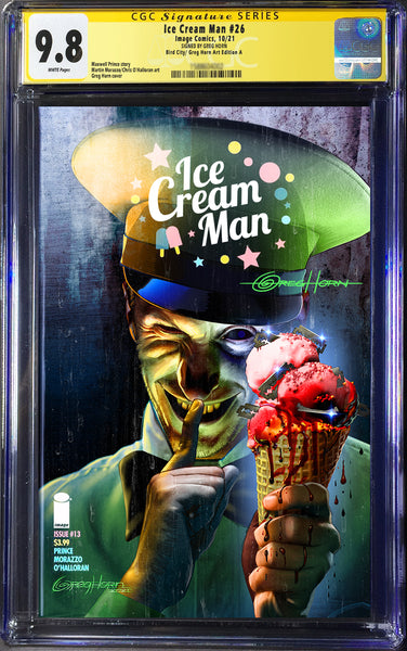 Ice Cream Man # 26 - A Greg Horn Art/Bird City Comics Exclusive - CGC Signature Series Options!