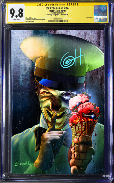 Ice Cream Man # 26 - A Greg Horn Art/Bird City Comics Exclusive - CGC Signature Series Options!