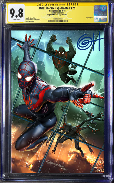 Miles Morales: Spider-Man # 25 - A Greg Horn Art/Bird City Comics/616 Comics CGC Signature Series Options