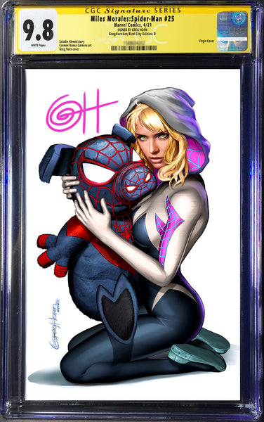 Miles Morales: Spider-Man # 25 - Hidden Variant! - A Greg Horn Art/Bird City Comics/616 Comics CGC Signature Series Options