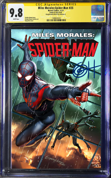 Miles Morales: Spider-Man # 25 - A Greg Horn Art/Bird City Comics/616 Comics CGC Signature Series Options