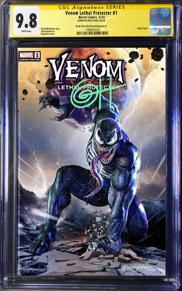 Venom Lethal Protector (Vol. 2)  # 1 - A Greg Horn Art MegaCon Exclusive - Signature Series Options