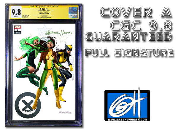 X-Men # 1 - A Greg Horn Art/Bird City Comics/616 Comics Exclusive Variant - CGC Signature Series Options