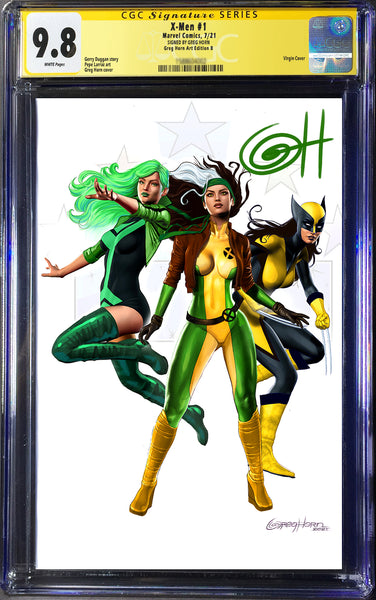 X-Men # 1 - A Greg Horn Art/Bird City Comics/616 Comics Exclusive Variant - CGC Signature Series Options