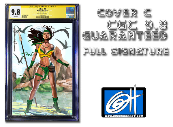 X-Men # 1 - A Greg Horn Art/Bird City Comics/616 Comics Exclusive Variant - CGC Signature Series Options
