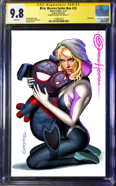 Miles Morales: Spider-Man # 25 - Hidden Variant! - A Greg Horn Art/Bird City Comics/616 Comics CGC Signature Series Options