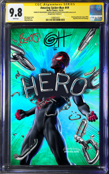 Amazing Spider-Man # 850 - Greg Horn Art CGC Signature Series Options