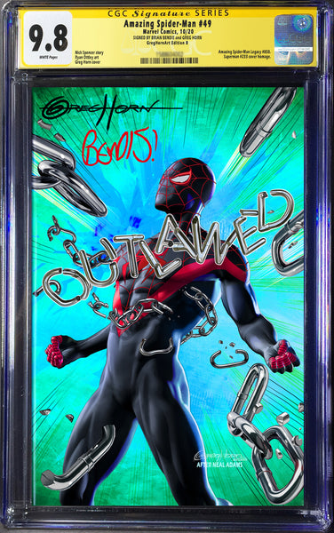 Amazing Spider-Man # 850 - Greg Horn Art CGC Signature Series Options