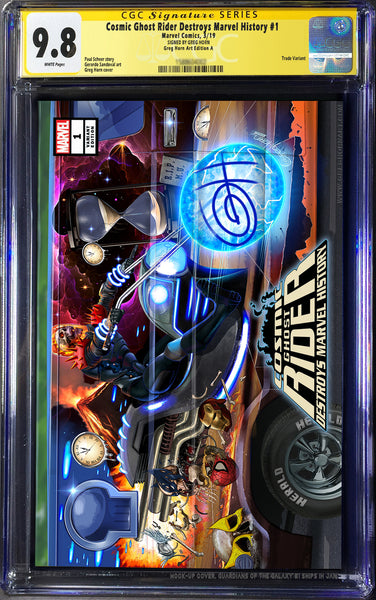 Cosmic Ghost Rider Destroys Marvel History # 1 A Greg Horn Art Store/Convention Exclusive CGC 9.8 Options