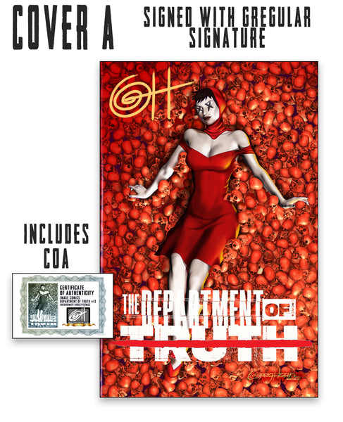 Department of Truth # 13 - A Greg Horn Art/Bird City Comics Exclusive - Raw Options!