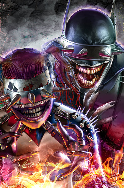 DARK NIGHT METAL - Batman Who Laughs-- Lithograph and print options now available