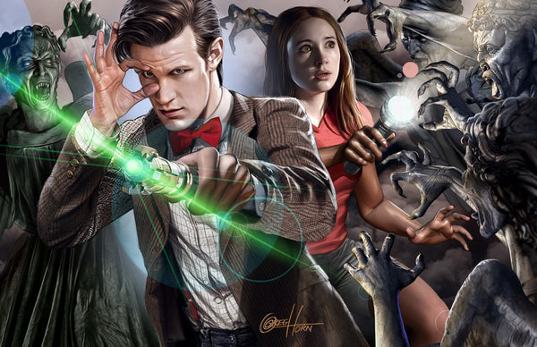 Doctor Who - Don't Blink - high quality 11 x 17 digital print