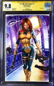 G.I. Joe Silent Option # 1 Cover C CGC 9.8 Signature Series