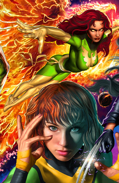 Generations # 1 Five-part connecting covers by Greg Horn - Unknown Comics Exclusive Variant