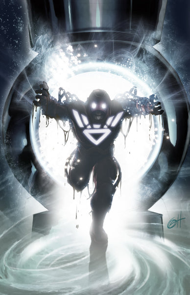 Blackest Night: Anti-Monitor - high quality 11 x 17 digital print