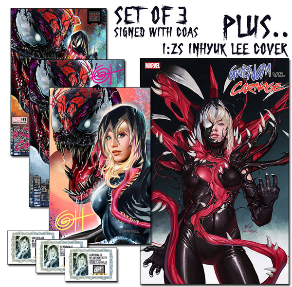 King in Black: Gwenom vs Carnage # 1 - A  Greg Horn Art/Bird City Comics Exclusive Variant (Raw Options)