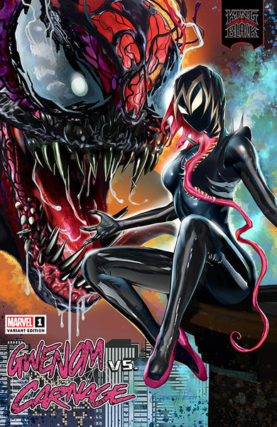 King in Black: Gwenom vs Carnage # 1 - A  Greg Horn Art/Bird City Comics Exclusive Variant (Raw Options)