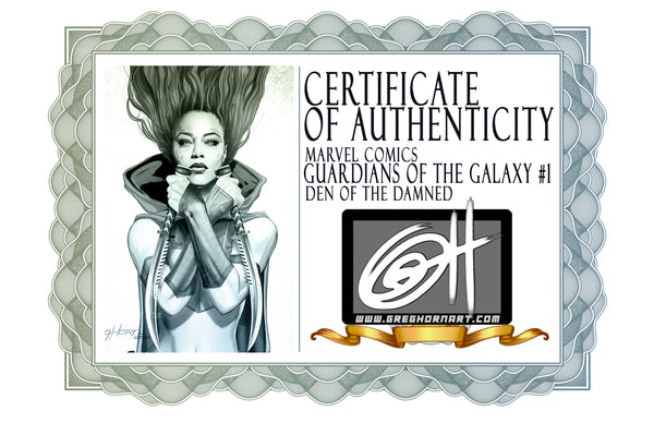 Guardians of the Galaxy # 1 Den of the Damned Exclusive Variant