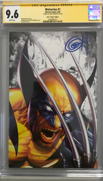 Harley Quinn 25th Anniversary Special # 1 Signed by Greg Horn CGC 9.8 SS