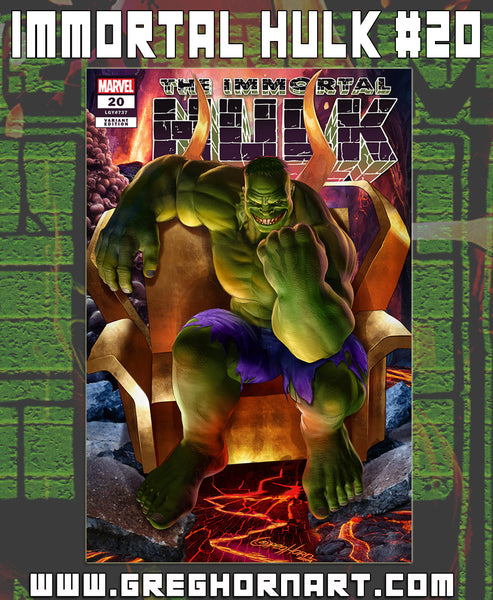 Immortal Hulk # 20 - ComicXposure Greg Horn Art Exclusive Variant