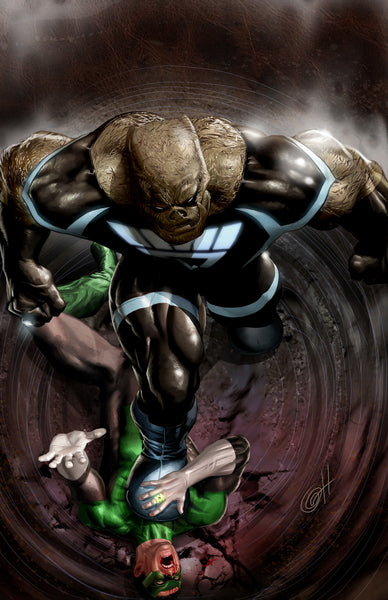 Blackest Night: Kilowog Stomp - high quality 11 x 17 digital print