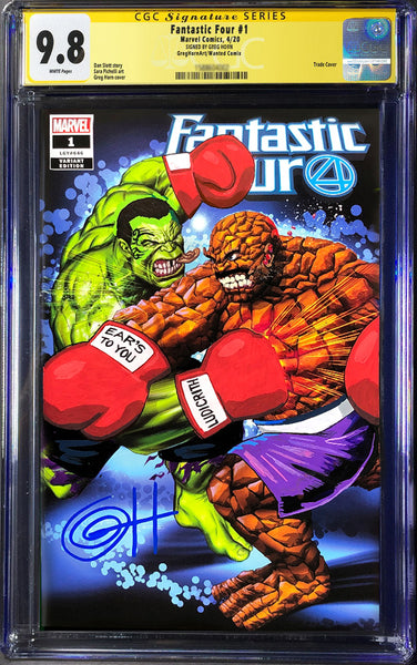 A Fantastic Score! Fantastic Four # 1 Remarked by Greg Horn