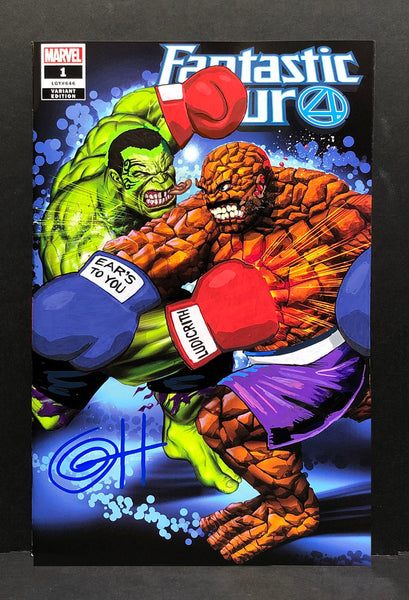 A Fantastic Score! Fantastic Four # 1 Remarked by Greg Horn