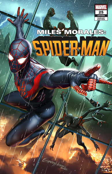Miles Morales: Spider-Man # 25 - A Greg Horn Art/Bird City Comics/616 Comics Exclusive Variant Raw Options