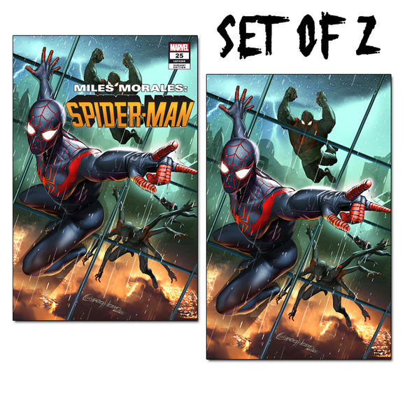 Miles Morales: Spider-Man # 25 - A Greg Horn Art/Bird City Comics/616 Comics Exclusive Variant Raw Options