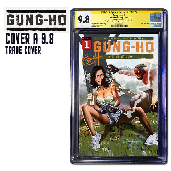 Gung-Ho # 1 Comic Kingdom of Canada/Greg Horn Art Variant CGC 9.8