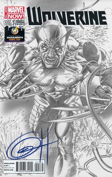 Wolverine #1 Greg Horn Variant WIZARD WORLD COMIC CON SACRAMENTO Color and Sketch available!