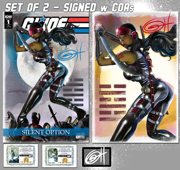 G.I.JOE SILENT OPTION #1 Greg Horn Art variant
