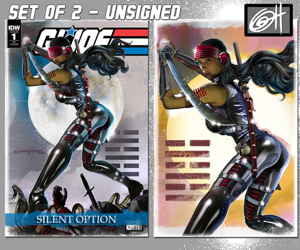 G.I.JOE SILENT OPTION #1 Greg Horn Art variant