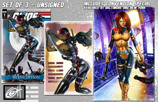 G.I.JOE SILENT OPTION #1 Greg Horn Art variant