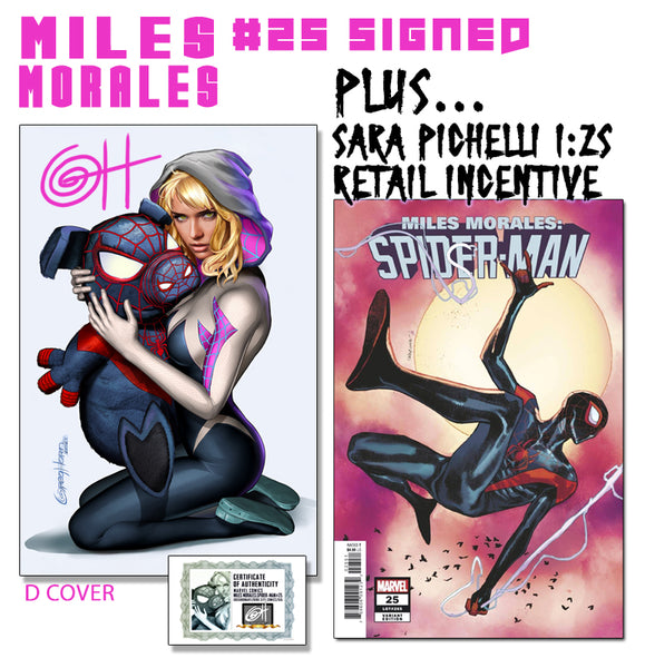 Miles Morales: Spider-Man # 25 - Hidden Variant! - A Greg Horn Art/Bird City Comics/616 Comics Exclusive Variant Raw Options