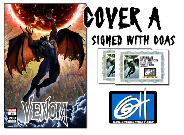 Venom # 200 A Greg Horn Art Exclusive Variant Raw Options