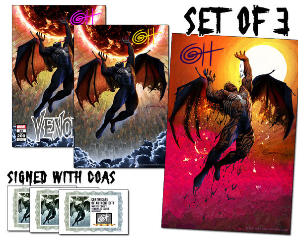 Venom # 200 A Greg Horn Art Exclusive Variant Raw Options