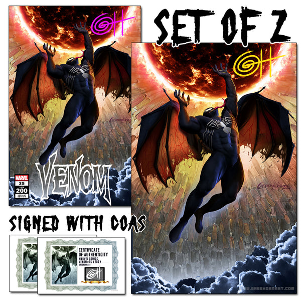 Venom # 200 A Greg Horn Art Exclusive Variant Raw Options