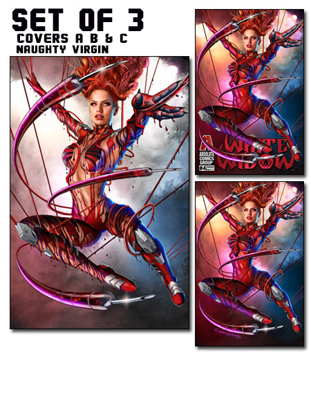 White Widow # 4 - A Greg Horn Art Store Exclusive Variant