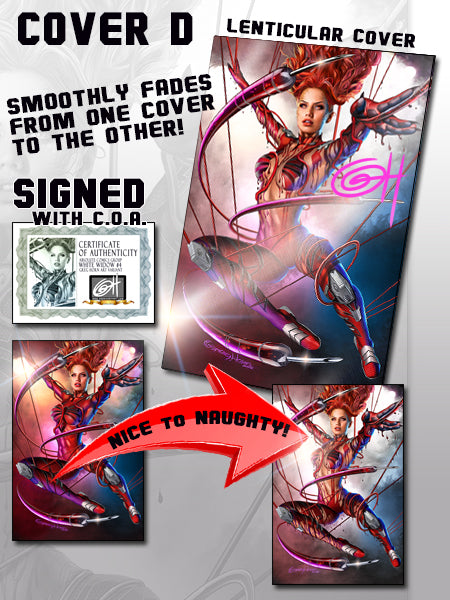 White Widow # 4 - A Greg Horn Art Store Exclusive Variant