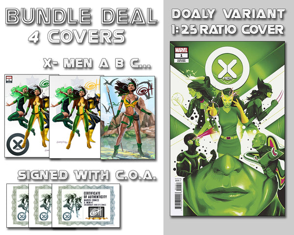 X-Men # 1 - A Greg Horn Art/Bird City Comics/616 Comics Exclusive Variant - Raw Options